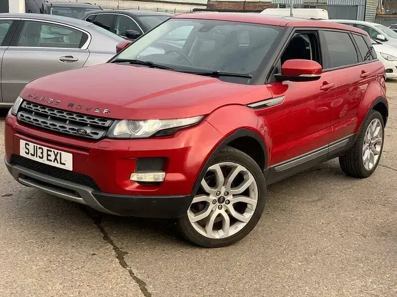 Used Land Rover Range Rover evoque Pure 2013 Red SUV