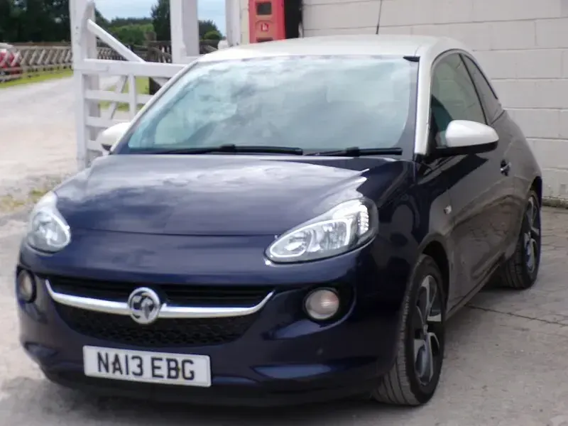 Used Vauxhall Adam Jam 70 HP (51 kW) 2013 Blue Hatchback