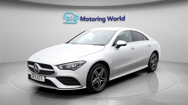 Used Mercedes CLA250e AMG line 259 HP (190 kW) 2022 Silver Sedan
