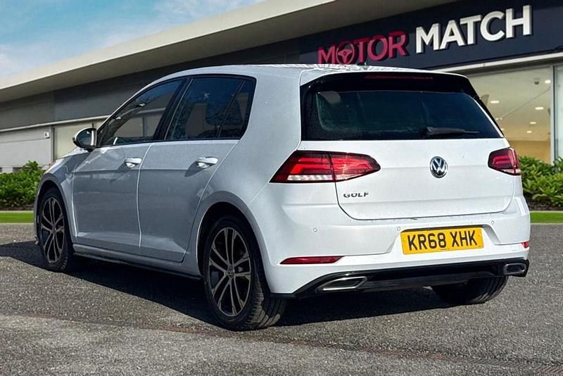 Used VW Golf VII R-line 2018 Silver Hatchback