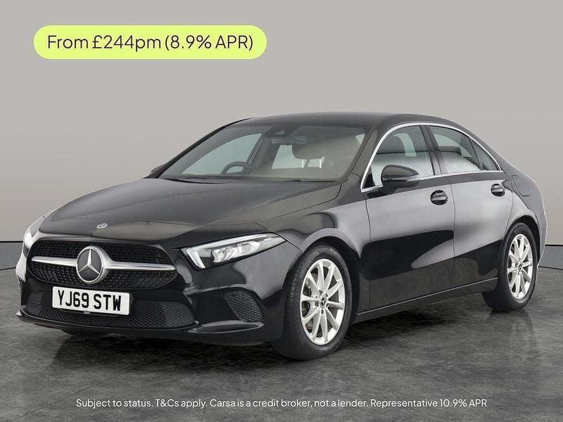 Used Mercedes A200 163 HP (119 kW) 2020 Black Sedan