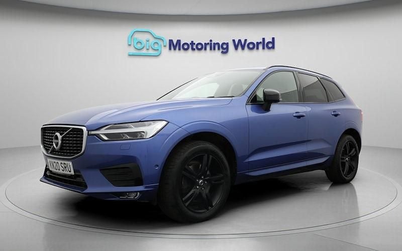 Used Volvo XC60 R-Design 197 HP (144 kW) 2020 Blue SUV