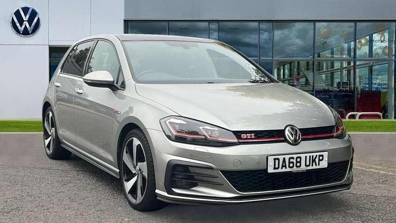 Tungsten silver metallic Used 2018 VW Golf VII GTI Hatchback | £17,354 (Fair price) - Image 1/4