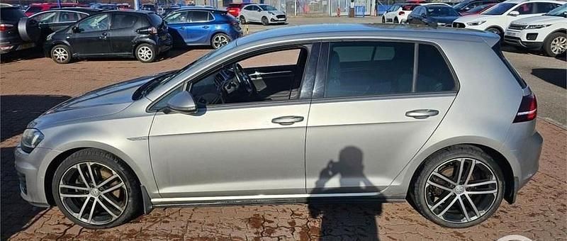 Used VW Golf VII GTD 184 HP (135 kW) 2016 Tungsten silver Hatchback