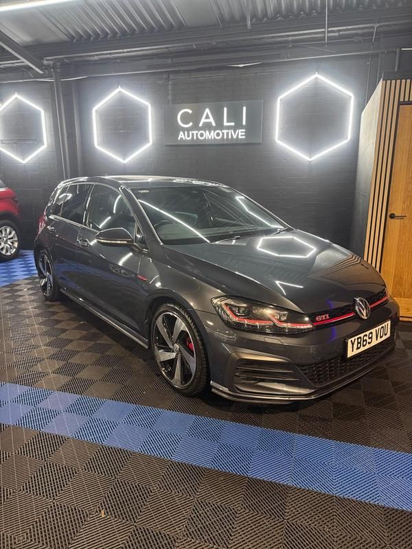 Used VW Golf VII GTI 2020 Blue Hatchback