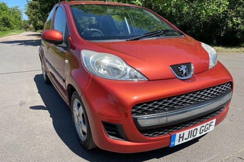 Orange Used 2010 Peugeot 107 Hatchback | £1,750 (Fair price) - Image 1/1