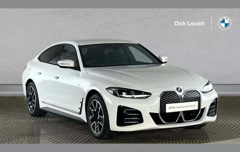 White Used 2025 BMW i4 M Sport Sedan | £36,500 (Fair price) - Image 1/4