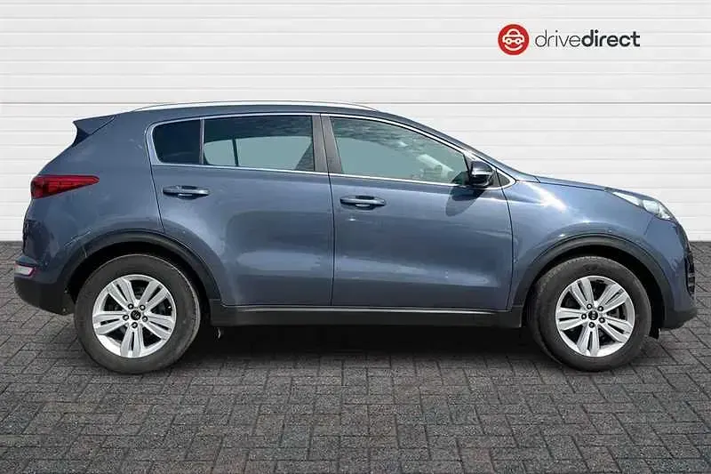 Used Kia Sportage 114 HP (83 kW) 2016 Blue SUV
