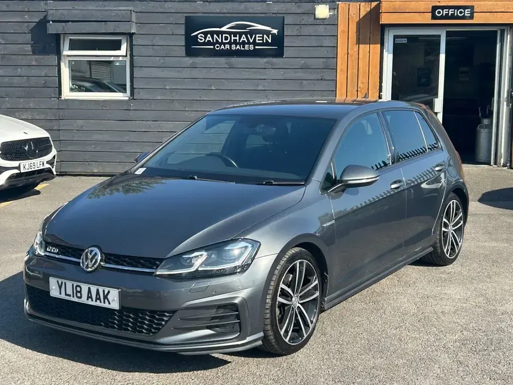 Used VW Golf VII GTD 184 HP (135 kW) 2018 Grey Hatchback