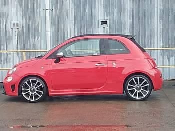 Used Abarth 595C Turismo 165 HP (121 kW) 2016 Red Cabriolet