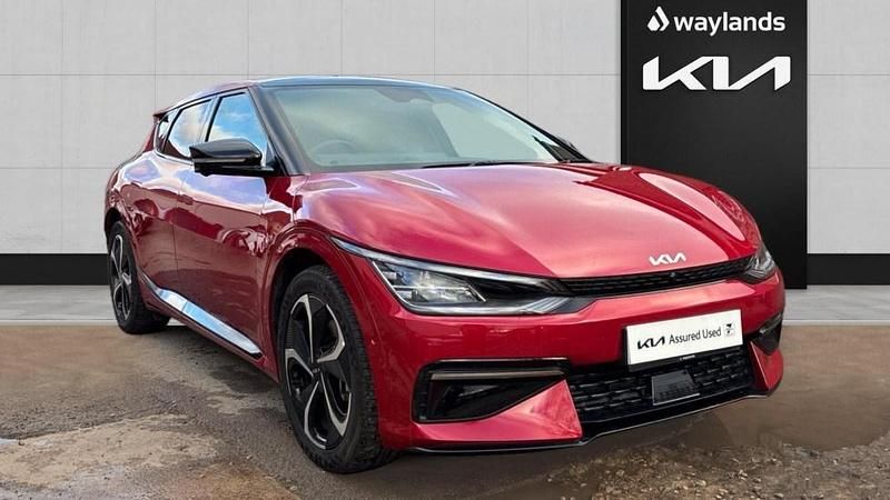 Red Used 2023 Kia EV6 GT-Line S SUV | £31,295 (Fair price) - Image 1/4