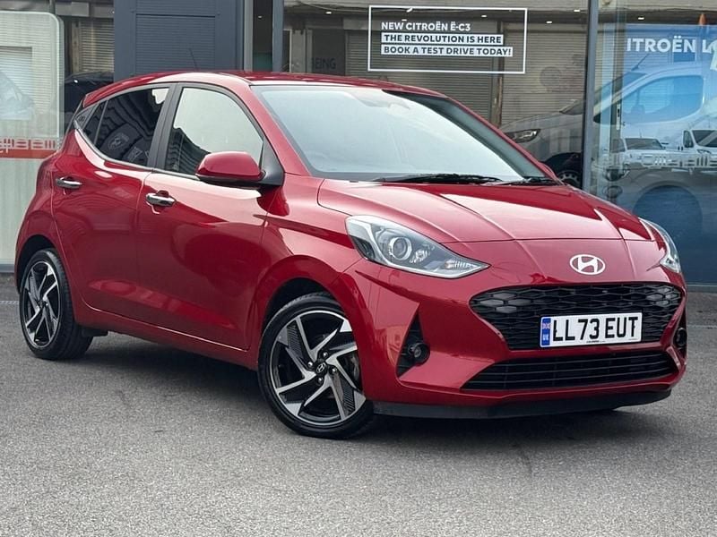 Used Hyundai i10 Premium 2023 Red Hatchback