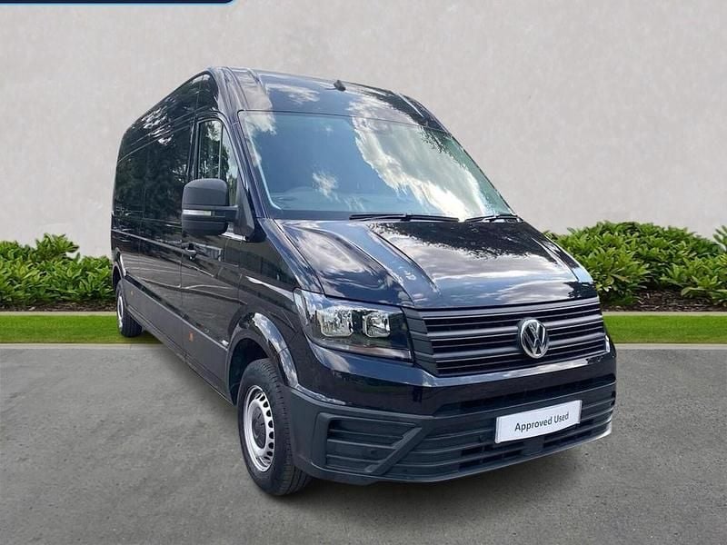 Black Used 2024 VW Crafter Van | £33,650 (Fair price) - Image 1/4