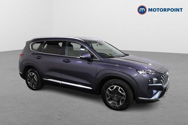 Used Hyundai Santa Fe Premium 2022 Blue SUV