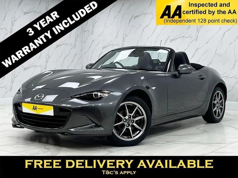 Grey Used 2021 Mazda MX5 Inclusive Cabriolet | £17,295 (Fair price) - Image 1/2