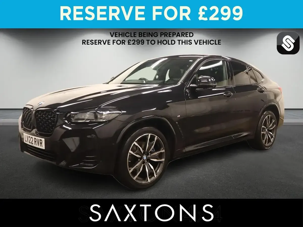 Used BMW X4 M Sport 190 HP (139 kW) 2022 Black SUV