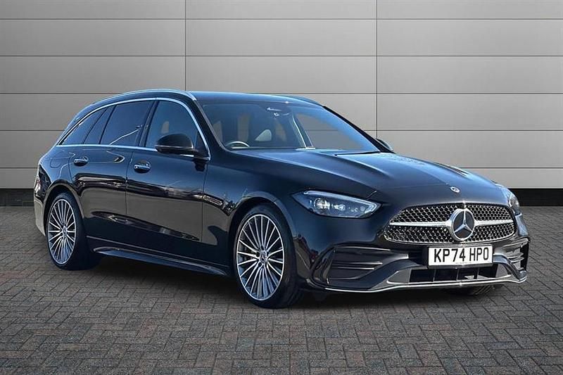 Used Mercedes C300 AMG Line Premium 265 HP (194 kW) 2024 Obsidian black Estate