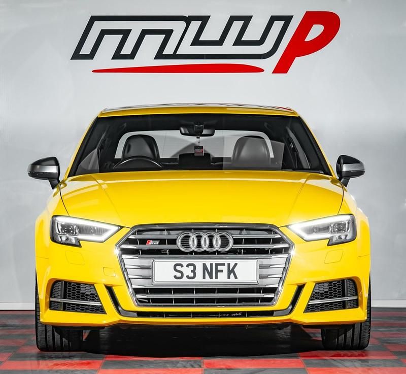 Used Audi A3 S-Line 310 HP (228 kW) 2017 Yellow Sedan