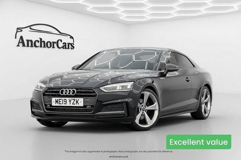 Black Used 2019 Audi A5 Black Edition Coupe | £15,990 (Fair price) - Image 1/1