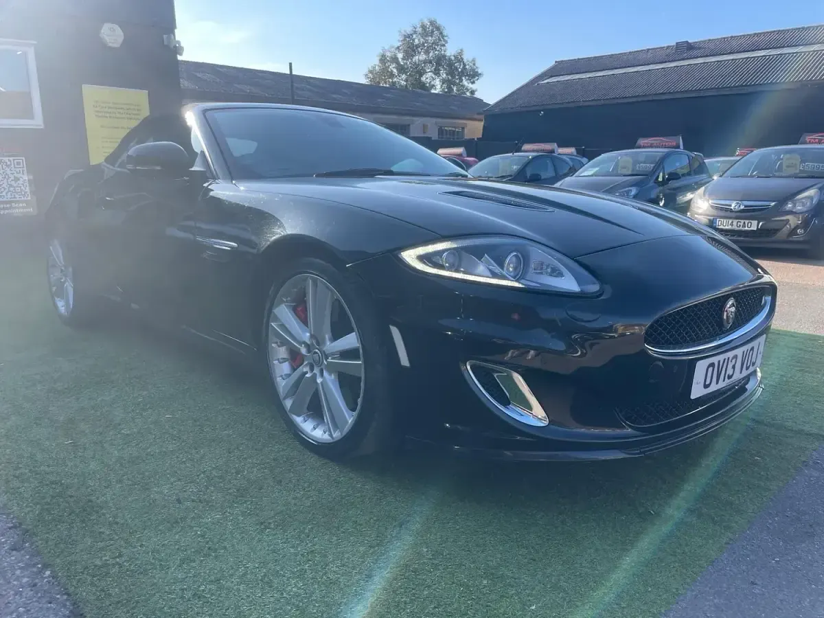 Used Jaguar XKR 510 HP (375 kW) 2013 Black Cabriolet