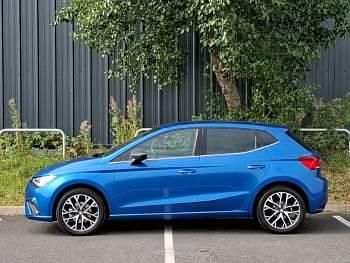 Used Seat Ibiza XCELLENCE 110 HP (80 kW) 2023 Blue Hatchback