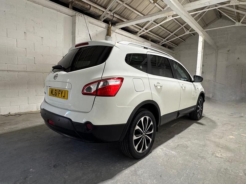Used Nissan Qashqai +2 N-TEC 117 HP (86 kW) 2011 White SUV