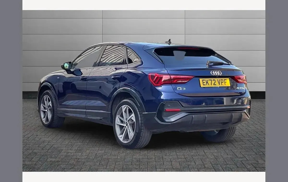 Used Audi Q3 Advanced 241 HP (177 kW) 2022 Blue SUV