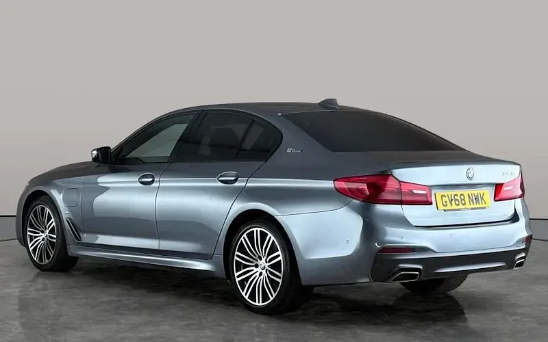 Used BMW 530e M Sport 252 HP (185 kW) 2018 Blue Sedan