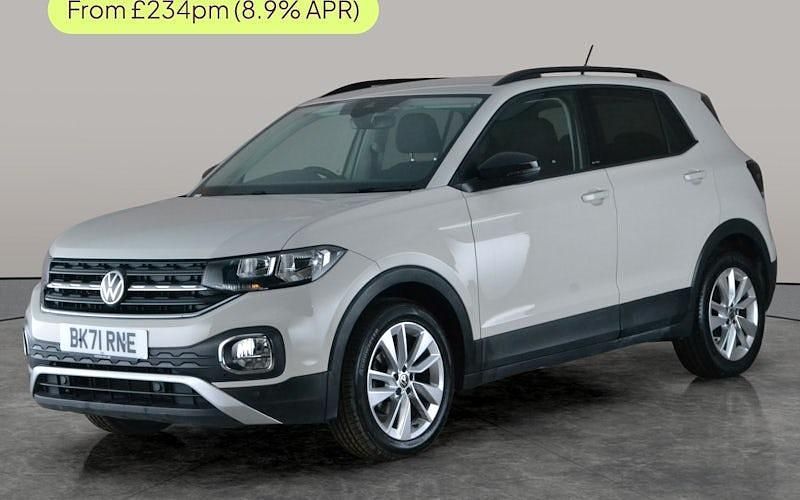 Used VW T-Cross Active 110 HP (80 kW) 2021 Grey SUV