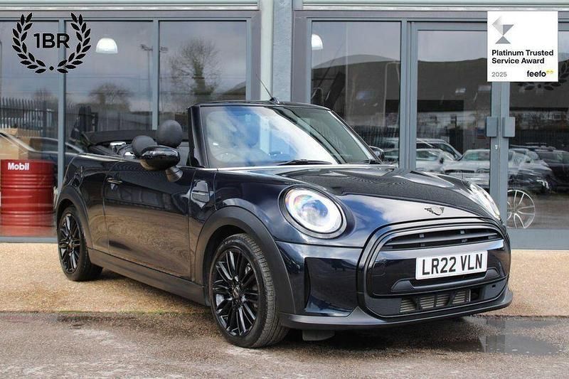 Blue/black Used 2022 Mini Cooper Cabriolet Exclusive Cabriolet | £17,990 (Fair price) - Image 1/4