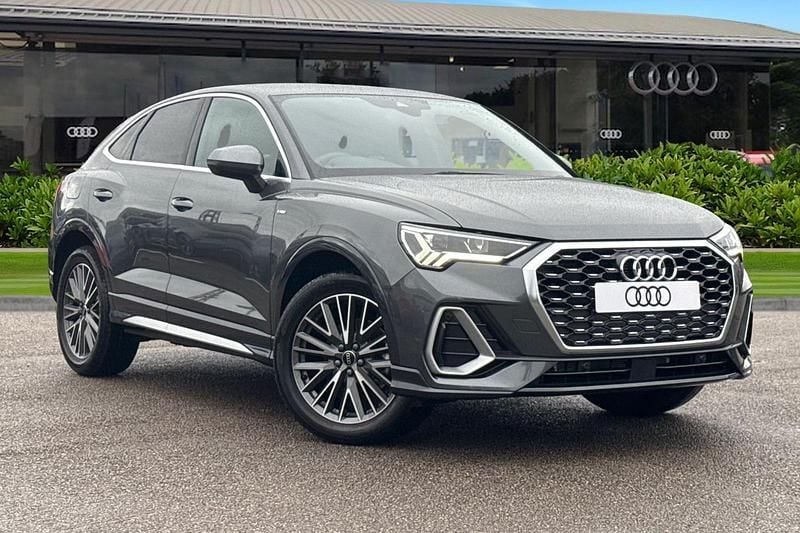 Grey New 2025 Audi Q3 Sportback S-Line SUV | £37,935 (Good price) - Image 1/4