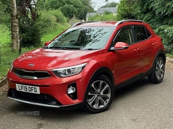 Red Used 2019 Kia Stonic 3 SUV | £8,995 (Fair price) - Image 1/4