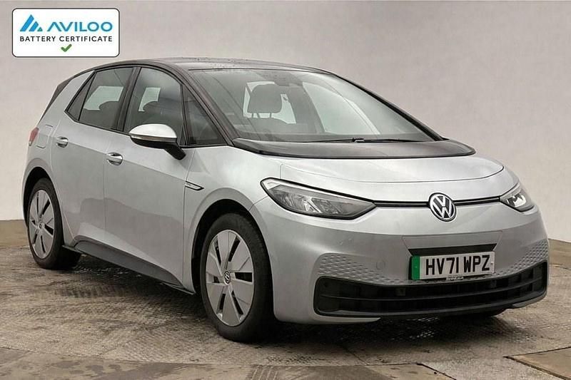 Used VW ID.3 Pro Performance 150 kW (204 HP) 2021 Silver Hatchback