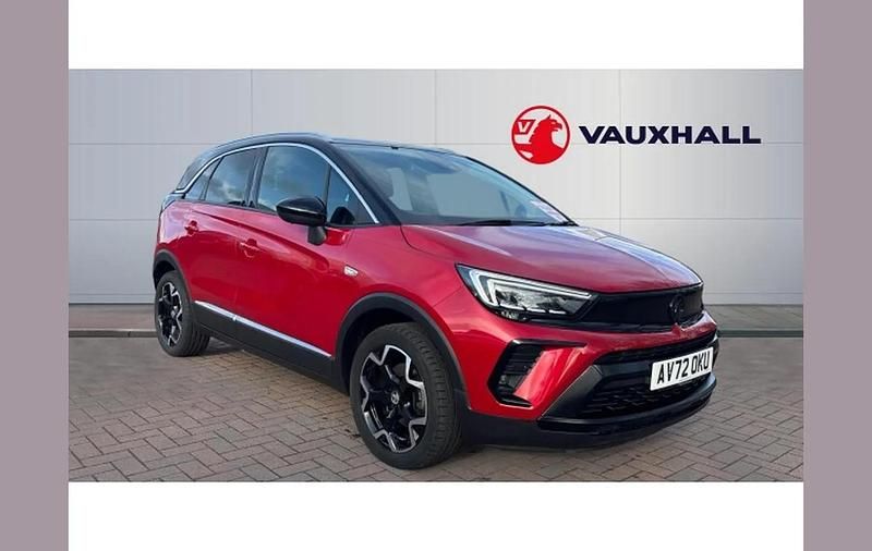 Used Vauxhall Crossland Ultimate 110 HP (80 kW) 2022 Red SUV