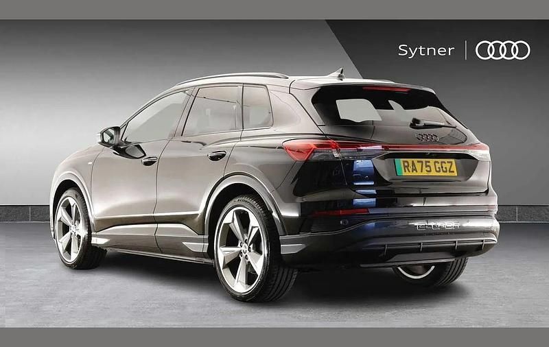 New Audi Q4 e-tron Black Edition 150 kW (204 HP) 2026 Black SUV