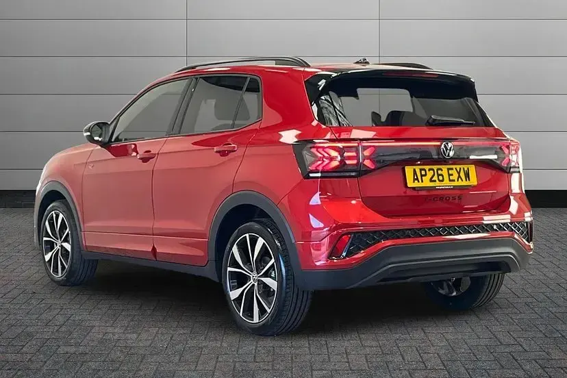 New VW T-Cross Black Edition 115 HP (84 kW) 2026 Kings red SUV