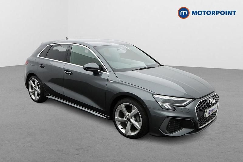 Grey Used 2024 Audi A3 S-Line Hatchback | £26,599 (Fair price) - Image 1/4