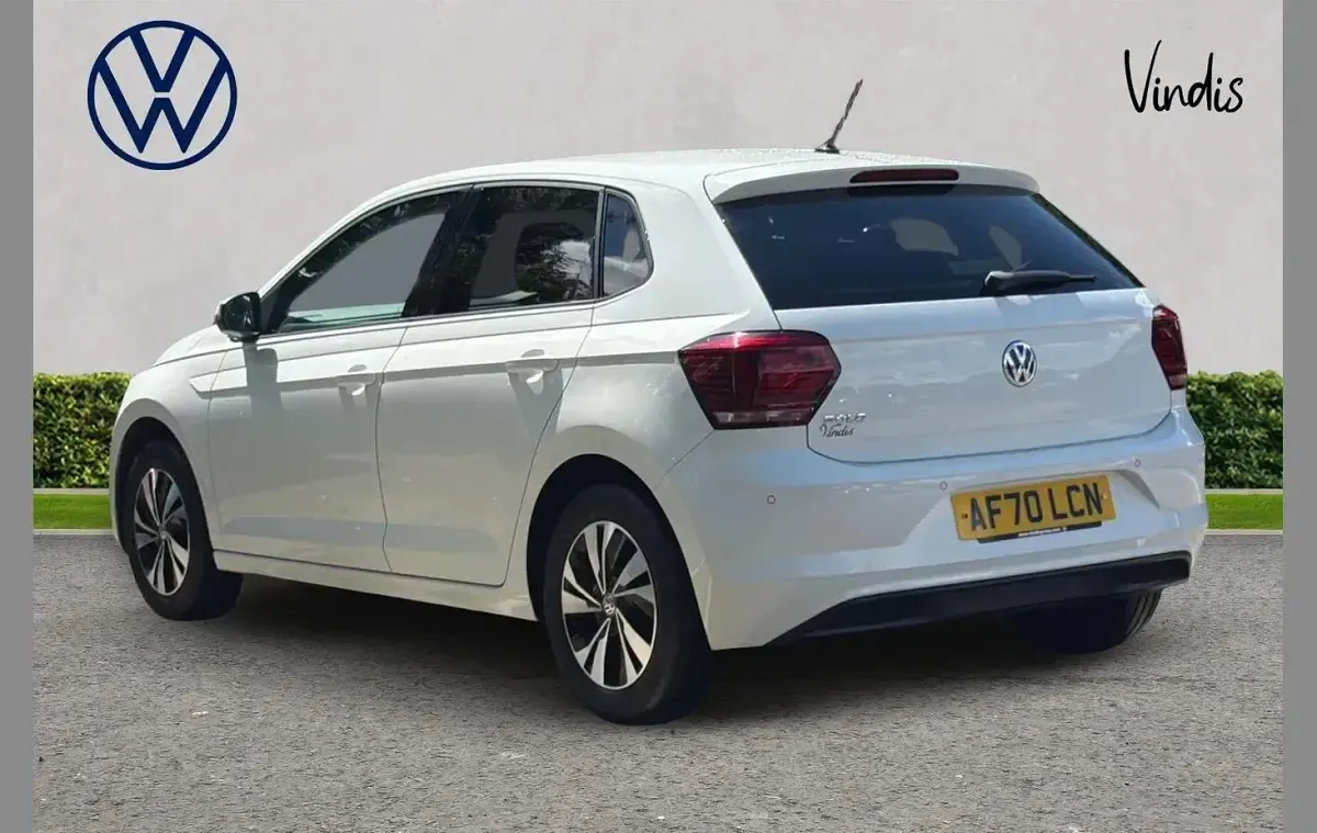 Used VW Polo Match 95 HP (69 kW) 2020 White Hatchback