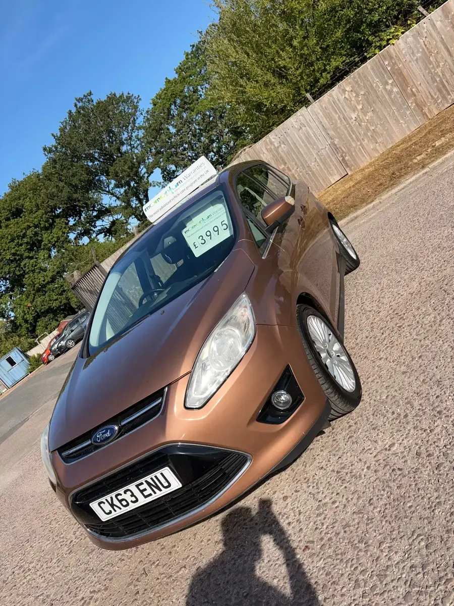 Used Ford Grand C-Max Titanium 140 HP (102 kW) 2013 Brown MPV