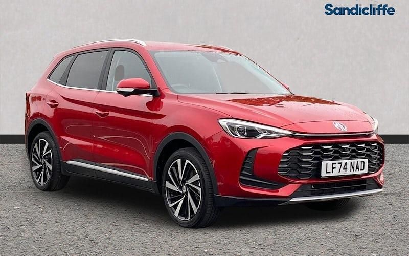 Tri coat dynamic red Used 2024 MG ZS Trophy Sedan | £19,900 - Image 1/4