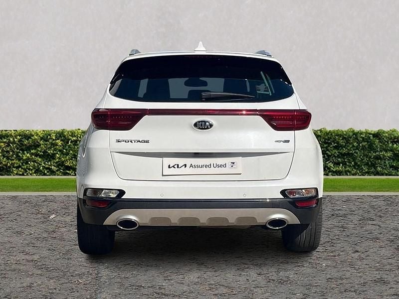 Used Kia Sportage GT-Line 116 HP (85 kW) 2022 White SUV