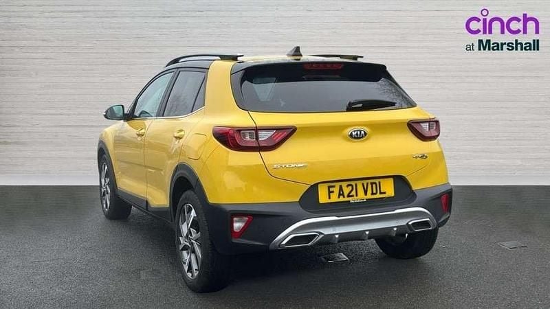 Used Kia Stonic GT-Line S 118 HP (86 kW) 2021 Yellow SUV