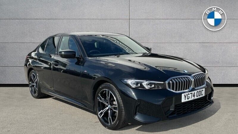 Black Used 2024 BMW 320 M Sport | £29,490 (Good price) - Image 1/4