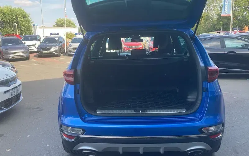 Used Kia Sportage GT-Line 177 HP (130 kW) 2021 Blue SUV