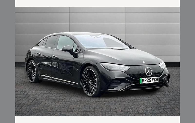 Used Mercedes EQE350 AMG line 214 kW (292 HP) 2025 Black Sedan