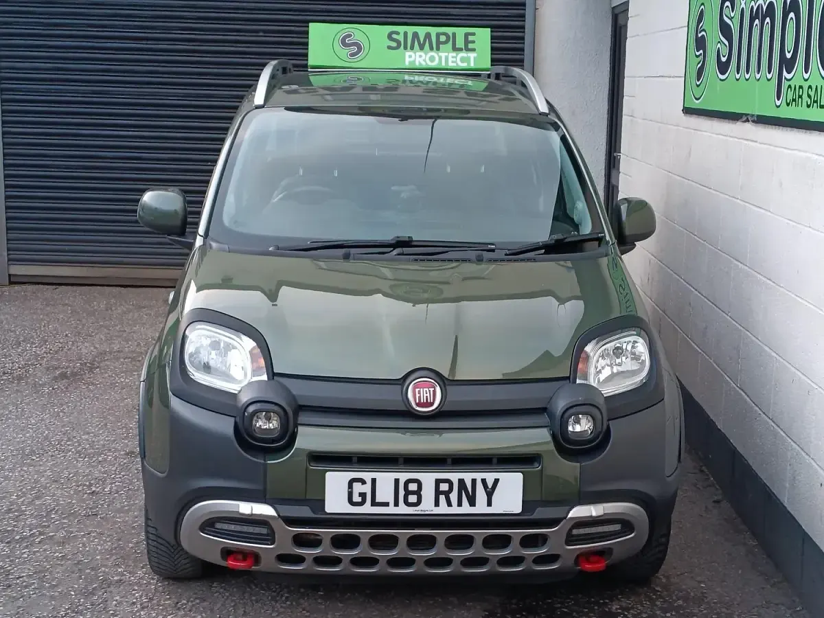 Used Fiat Panda Cross Cross 90 HP (66 kW) 2018 Green Hatchback