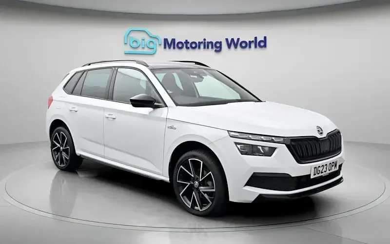 Used Skoda Kamiq Monte Carlo 150 HP (110 kW) 2023 White SUV