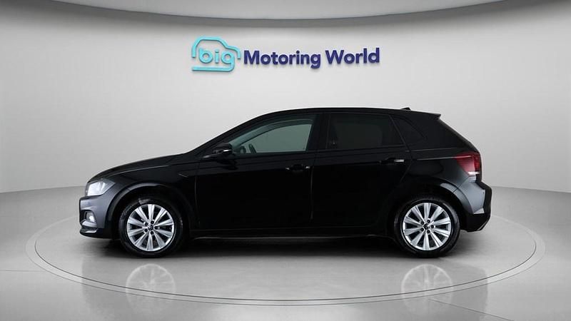 Used VW Polo Match 95 HP (69 kW) 2021 Black Hatchback