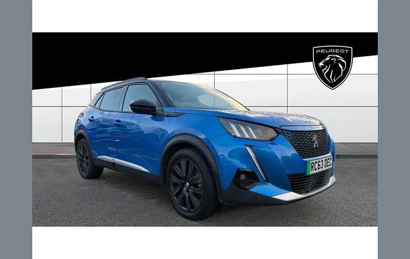 Used Peugeot e-2008 GTi 100 kW (136 HP) 2020 Blue SUV