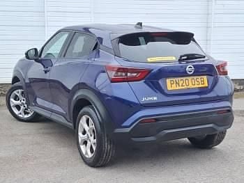 Used Nissan Juke N-Connecta 117 HP (86 kW) 2020 Blue SUV